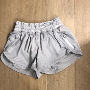 Grey lulu shorts